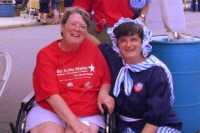 Kathy Reiner Martin with Supporters at the Perry Hall Town Fair